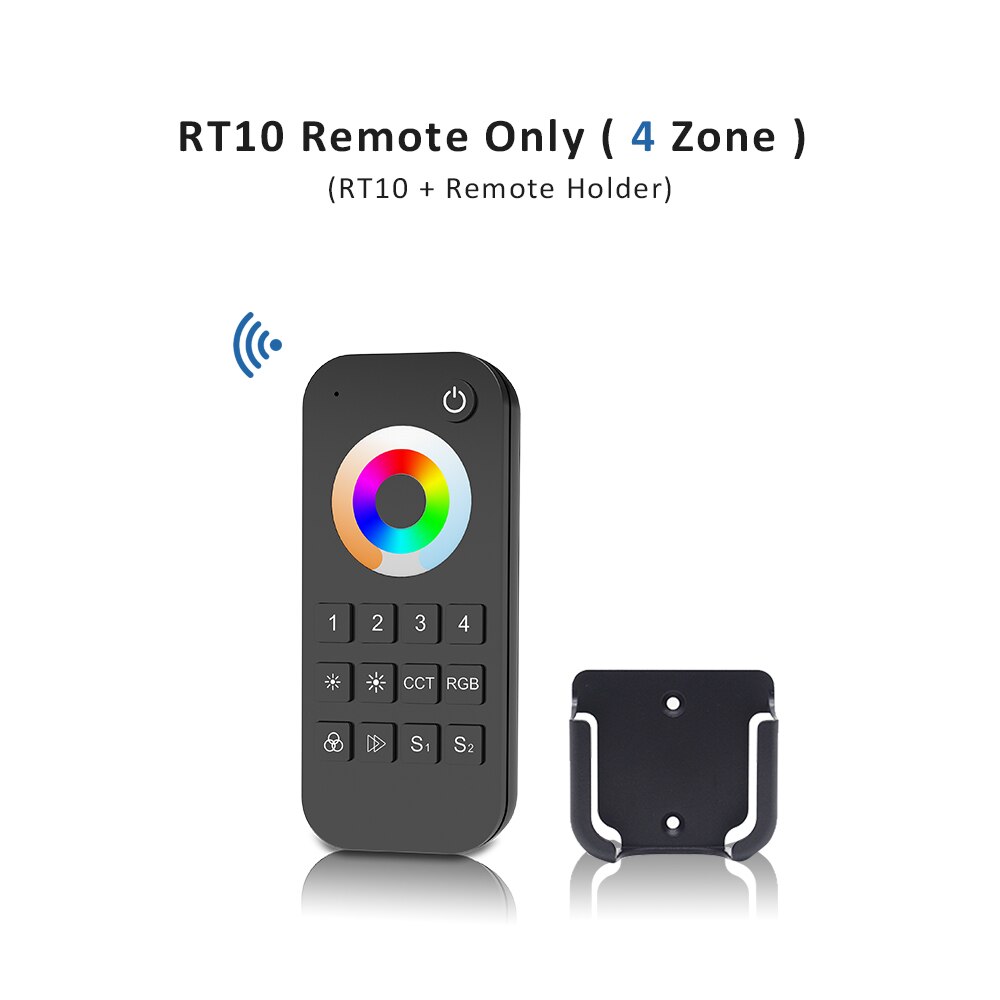 RGBCCT LED Regler 12V 24V 5CH RGB CCT RGBW RGBWW LED Streifen Licht Regler Clever Wifi RF kabellos berühren Fernbedienung V5-M: RT10 Fernbedienung nur