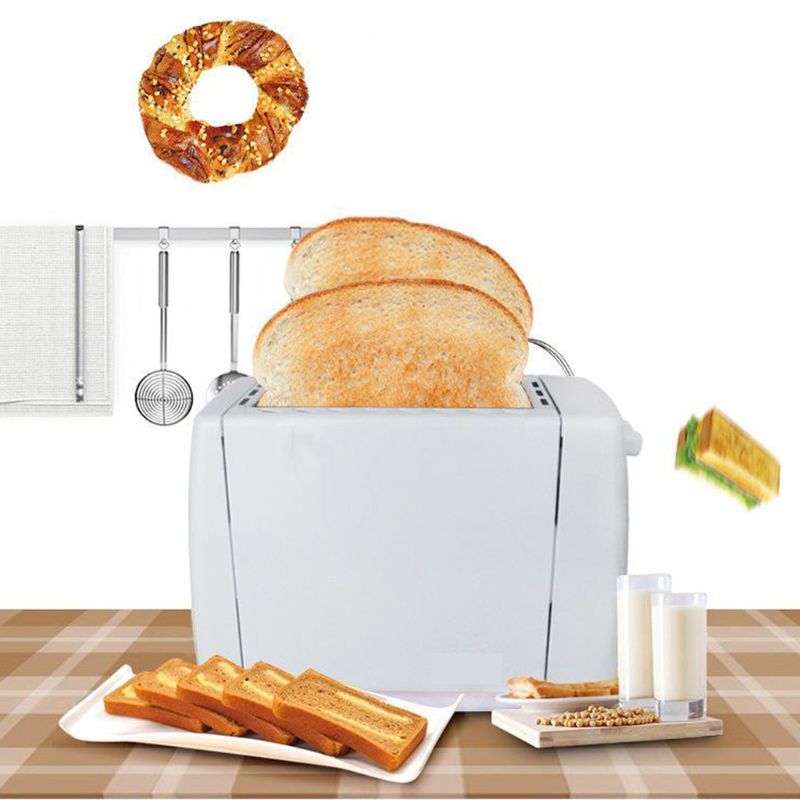Automatische 2 Stck Toaster 750W Elektronische Auto-Pop hoch Toaster Hause Backen Brot Hersteller mit DefrostFunction U1JE