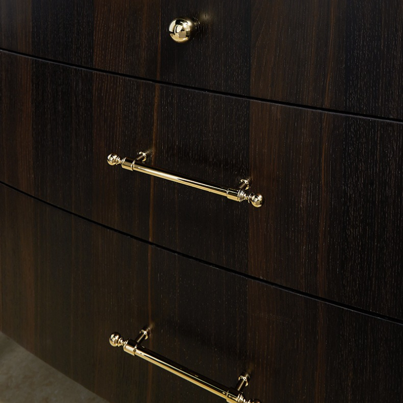 Fransk stil luksuriøse gull kjøkkenskap dørhåndtak solid messing skuffknotter møbelhåndtak maskinvare
