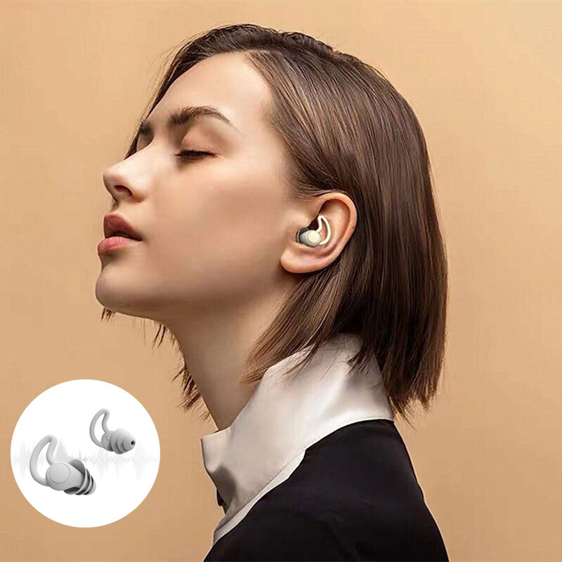 Comfort Slapen Oordopjes Ruisonderdrukking Slaap Soft Oordopjes Noise Cancelling Ear-Bescherming Afscherming Werk Reizen Muziek Noise