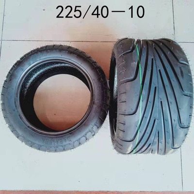 225/40-10 Tyre 10inch 6PR Electric Scooter Vacuum Tires For Harley Chinese Bike ATV bike
