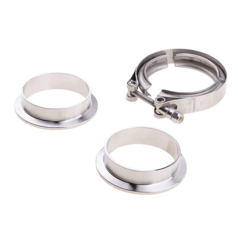 Lot De 2 Colliers De Serrage D'échappement M10 AUPROTEC - Acier Galvanisé, Diamètre 52 Mm, Fabrication Allemande, Pour Réparation Pot D'échappement