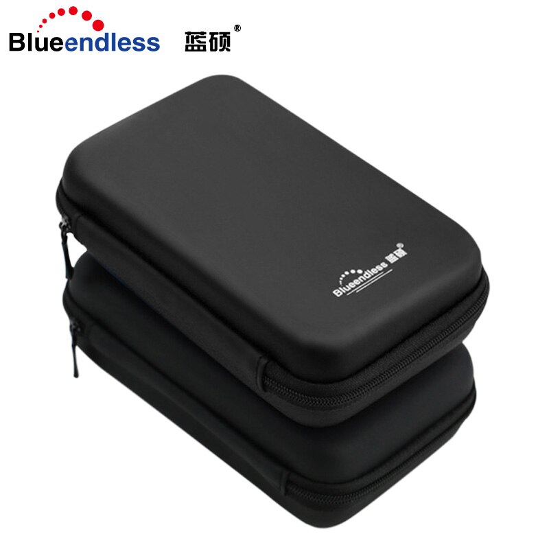 Blueendless-bolsa de proteção para hdd externo portátil, novo produto, 2.5 mbps, caixa de proteção, hdd, disco rígido externo portátil