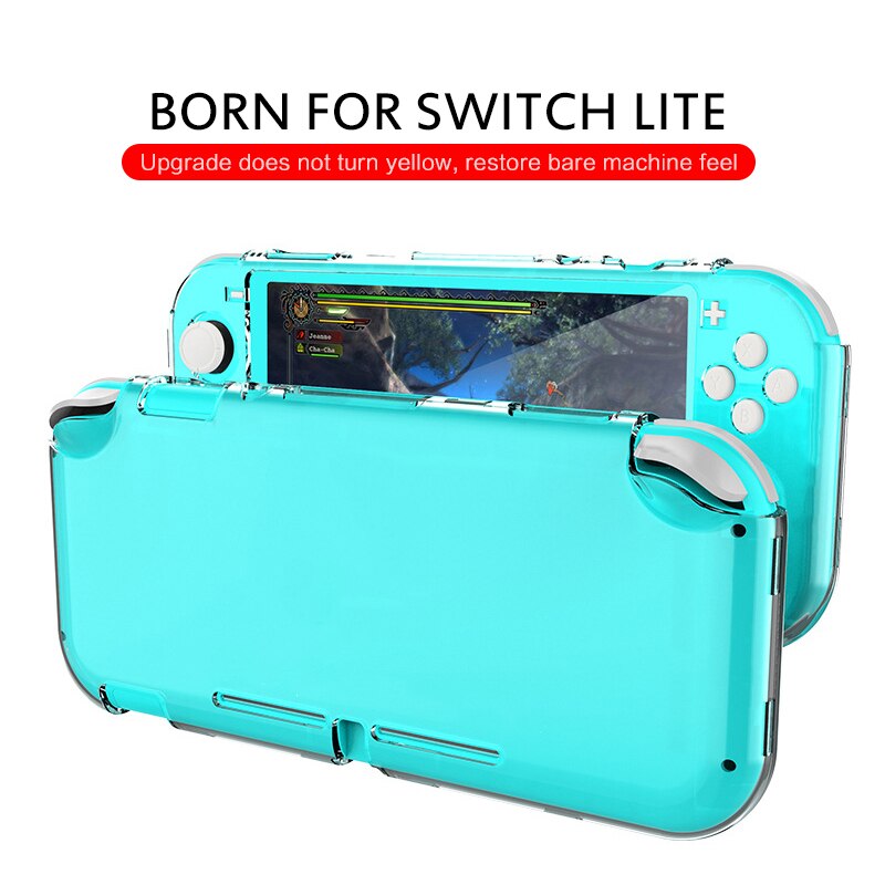 Capa antipoeira para nintendo switch lite 2020, antiarranhões de absorção escudo protetor anti-impressão digital