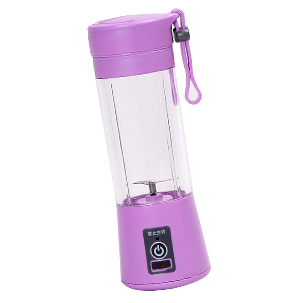 Usb persoonlijke blender sap fruit mixer processor smoothie maker - paars 3s: Paars 3s