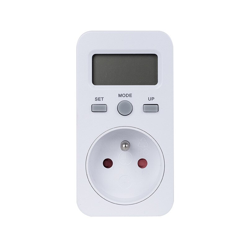 Australische Kleine Scherm Power Metering Socket Power Monitor Intelligente Opladen Socket Meter: French