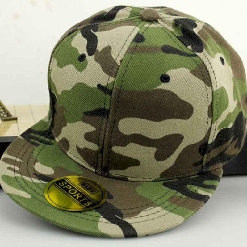 Sommer afslappet camouflage hat diy baseball caps par cap udendørs skygge blank hip hop hatd til mænd kvinder: 01