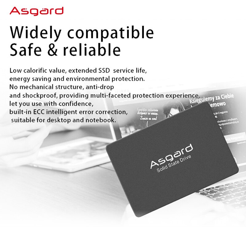 Asgard Solid State Disk SATA3 250GB 500GB 960GB SSD 2.5 Hard Disk for Laptop and Desktop