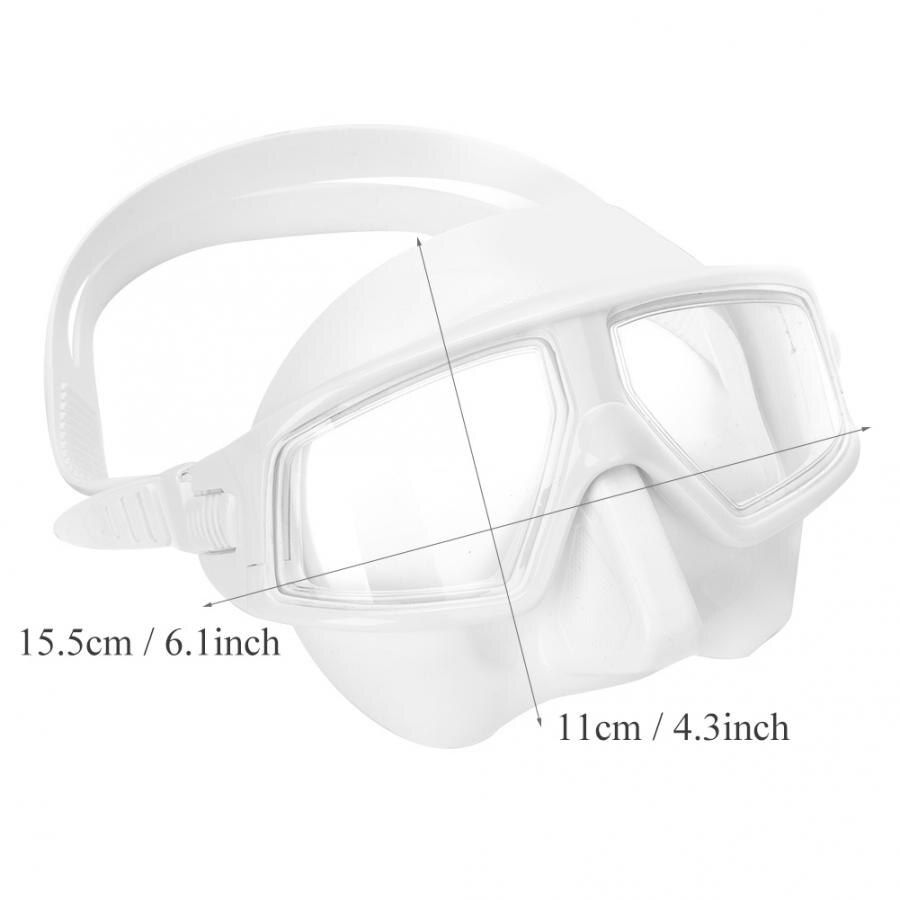 Free Diving Mask Resin Lens Anti-Fog 180 degree View Low Volume Scuba Diving Mask Goggles Snorkeling Dive Glasses