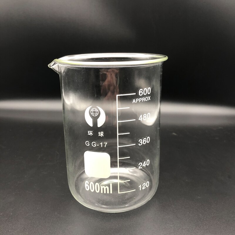Buy Stonylab Glass Beaker With Handle, Borosilicate Glass Graduated Low Form Griffin Beaker With Handle And Pouring Spout 1000 Ml