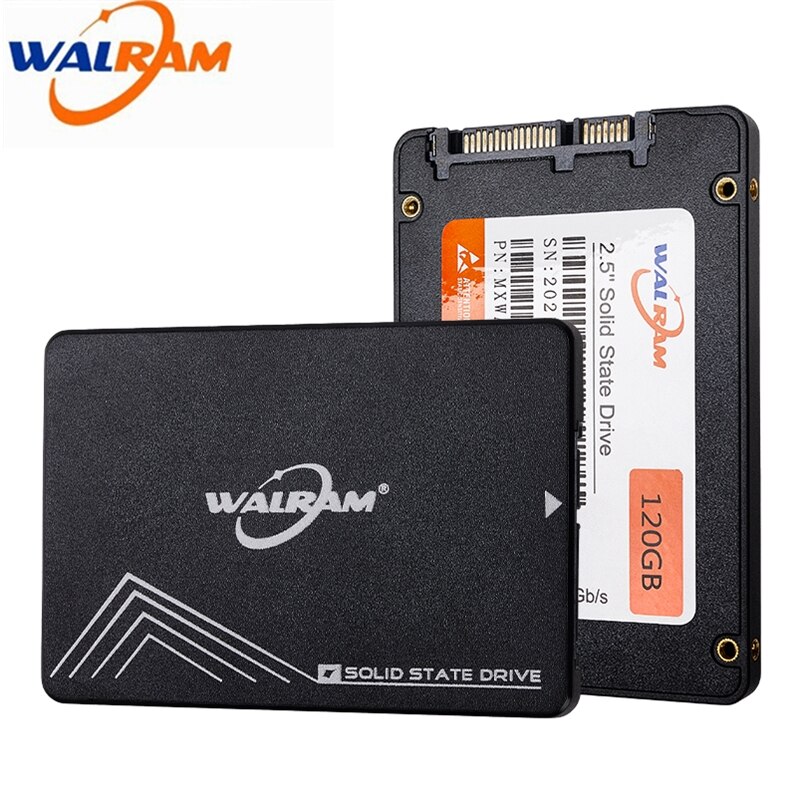 WALRAM – disque dur interne SSD, SATA 3, 120 pouces, avec capacité de 240 go, 128 go, 120 go, 2.5 go, 1 to, pour ordinateur de bureau, pc portable