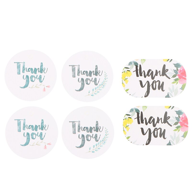 ¡Novedad! 50 Uds. Etiquetas de papel para colgar DIY gracias por las etiquetas del paquete etiquetas galletas recuerdos de boda