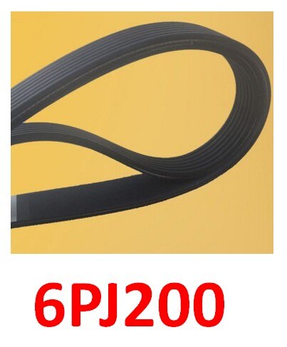 Alternator Belt Poly-V,Drive motor belt ,Alternator Belt,Treadmill motor belt, PJ508/200J: Black