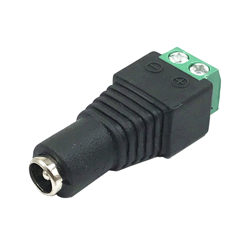 5pcs/lot DC Connector Plug DC USB Welding-Free DC Connector Monitoring Power Plug DC Connector to Terminal 5.5x2.1mm