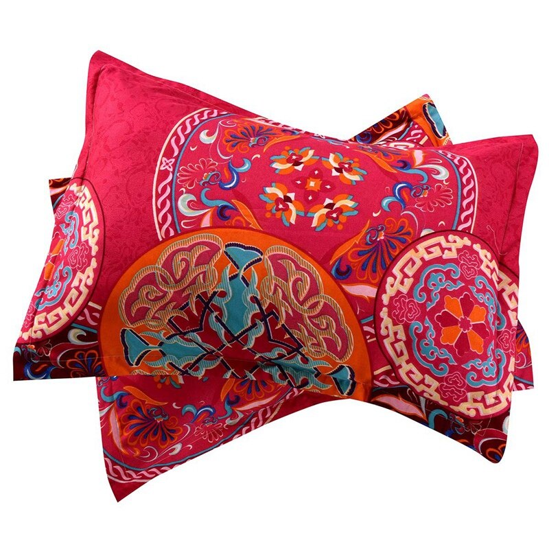 Bohemian beddengoed quilt quilt bohemian exotisch patroon quilt bed vierdelige kussensloop