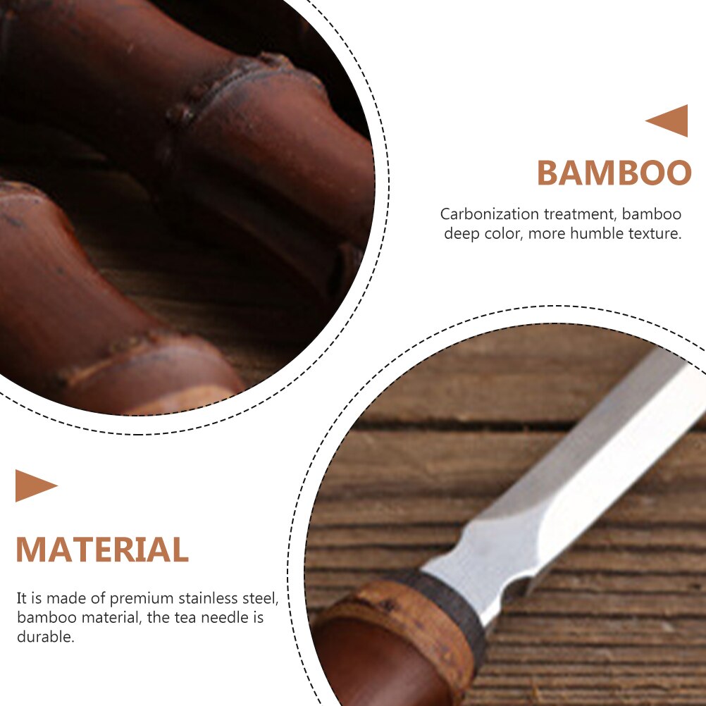 Puer Tea Cutter Steel Tea Needle Tea Prying Tool Pick Tool