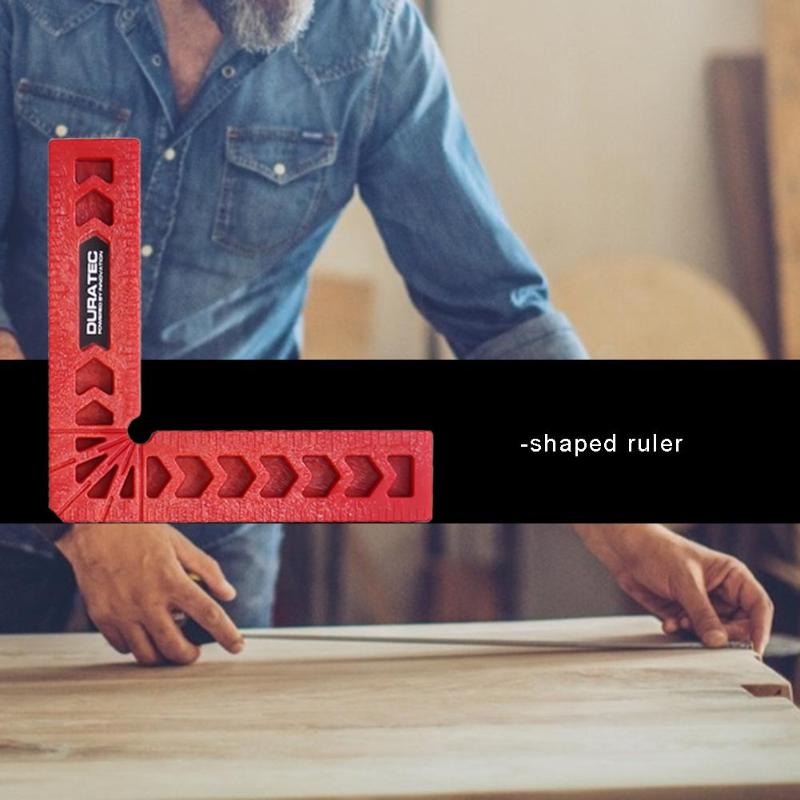 DURATEC 90 degrés pince à Angle droit l-carré support règle pince à bois