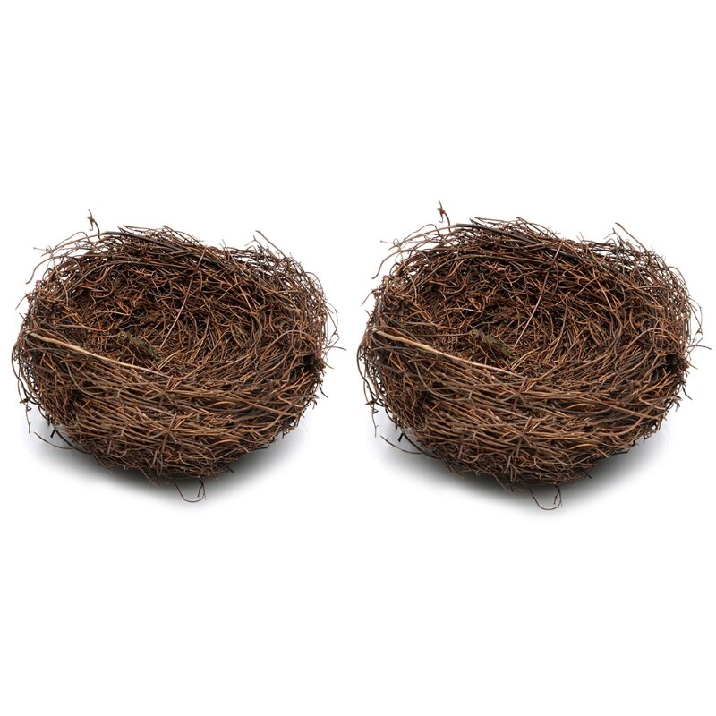 Easter Decor of Simulated Mini Artificial Quail Egg Bird's Nest Model 10cm/15cm
