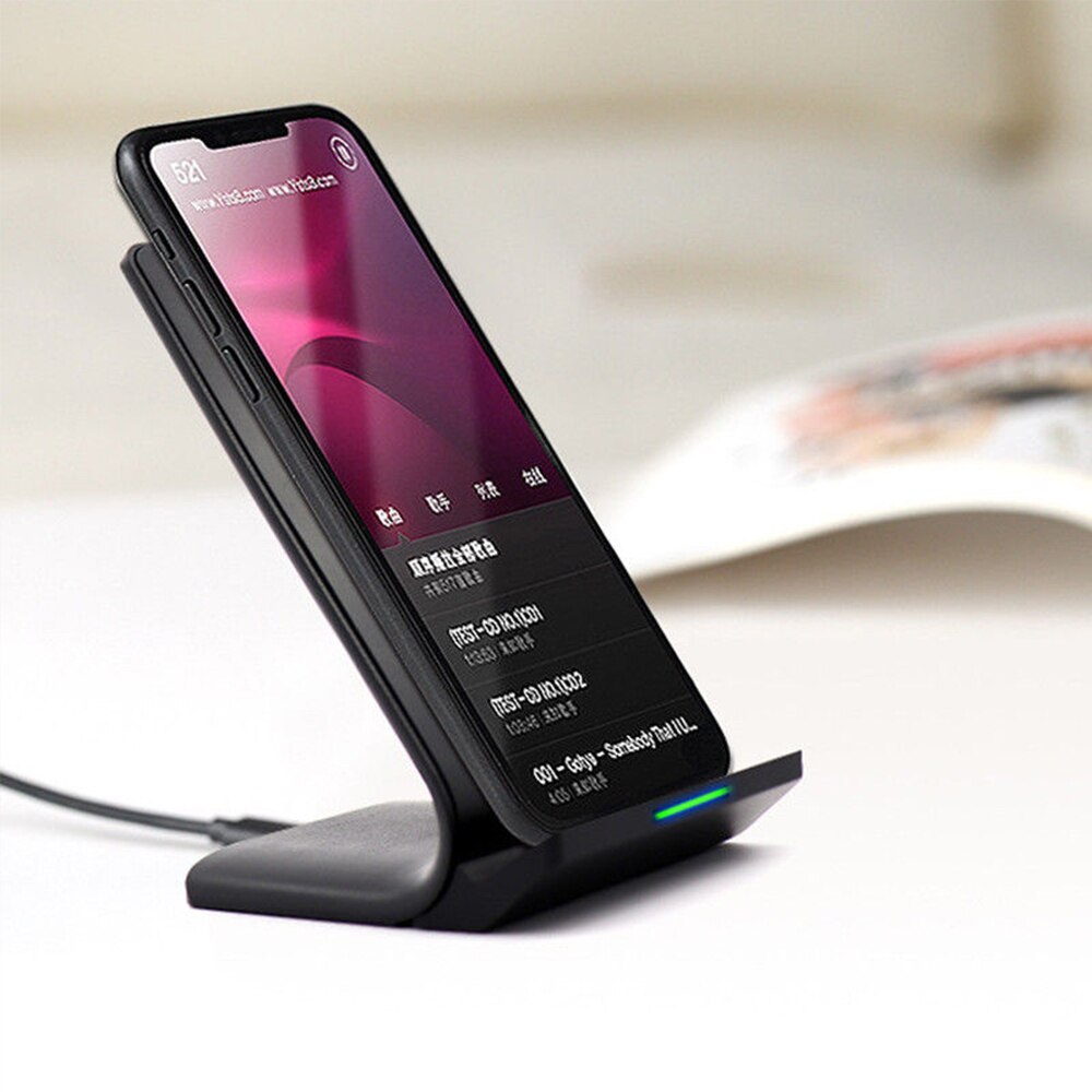 Caricabatterie Wireless Qi multifunzione caricabatterie rapido rapido Dock per iPhone XS Max XR 8 X Samsung S9 S8 S7 S10 ricarica del telefono