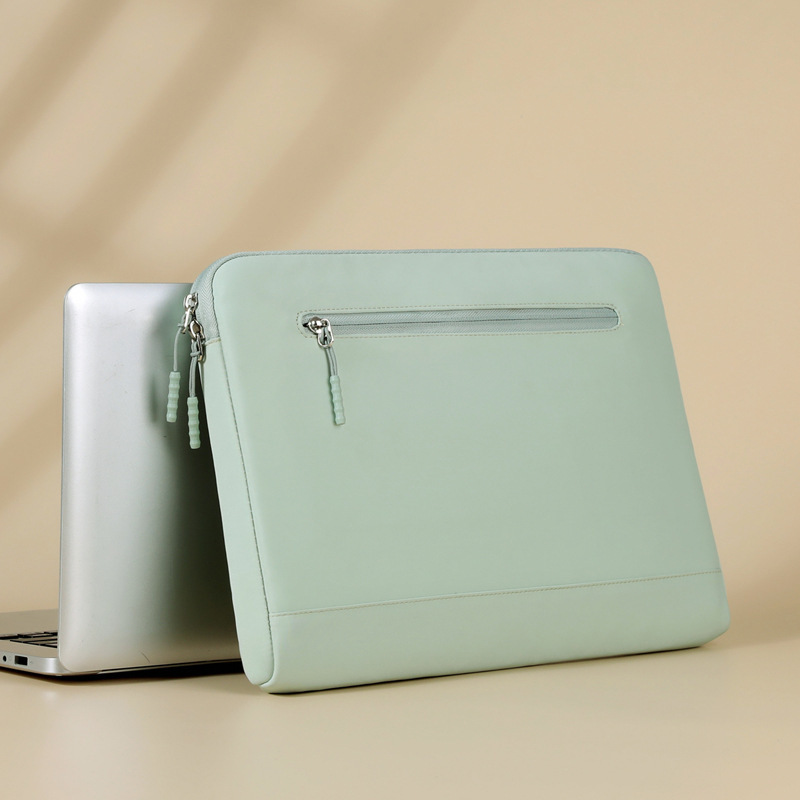 Sacoche pour ordinateur portable pour iPad, Macbook, Huawei, Notebook, PC, manchon, anti-poussière d'eau, 13, 13.3, 14, 14.6, 15, 15.6 pouces, poche latérale, étui pare-chocs: 14 pouces / Rose