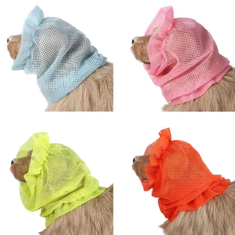 Oorbescherming Hond Oorbeschermers Grooming Puppy Ademend Snel Droog Mesh Doek Hondenhoed Angst Reliëf Accessoires