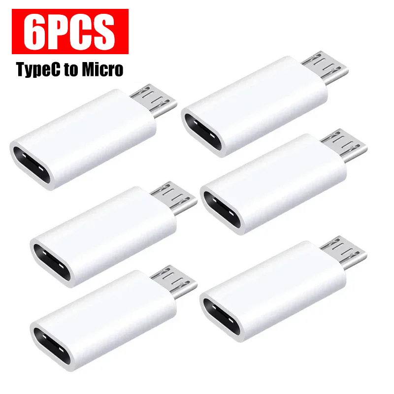 USB Typ C auf Mikro-USB-Adapter für Telefon, Tablette, Android, Ladegerät, Datenkabel-Adapter, Mikro-USB-Buchse auf Typ C-Stecker, OTG-Konverter: Beige