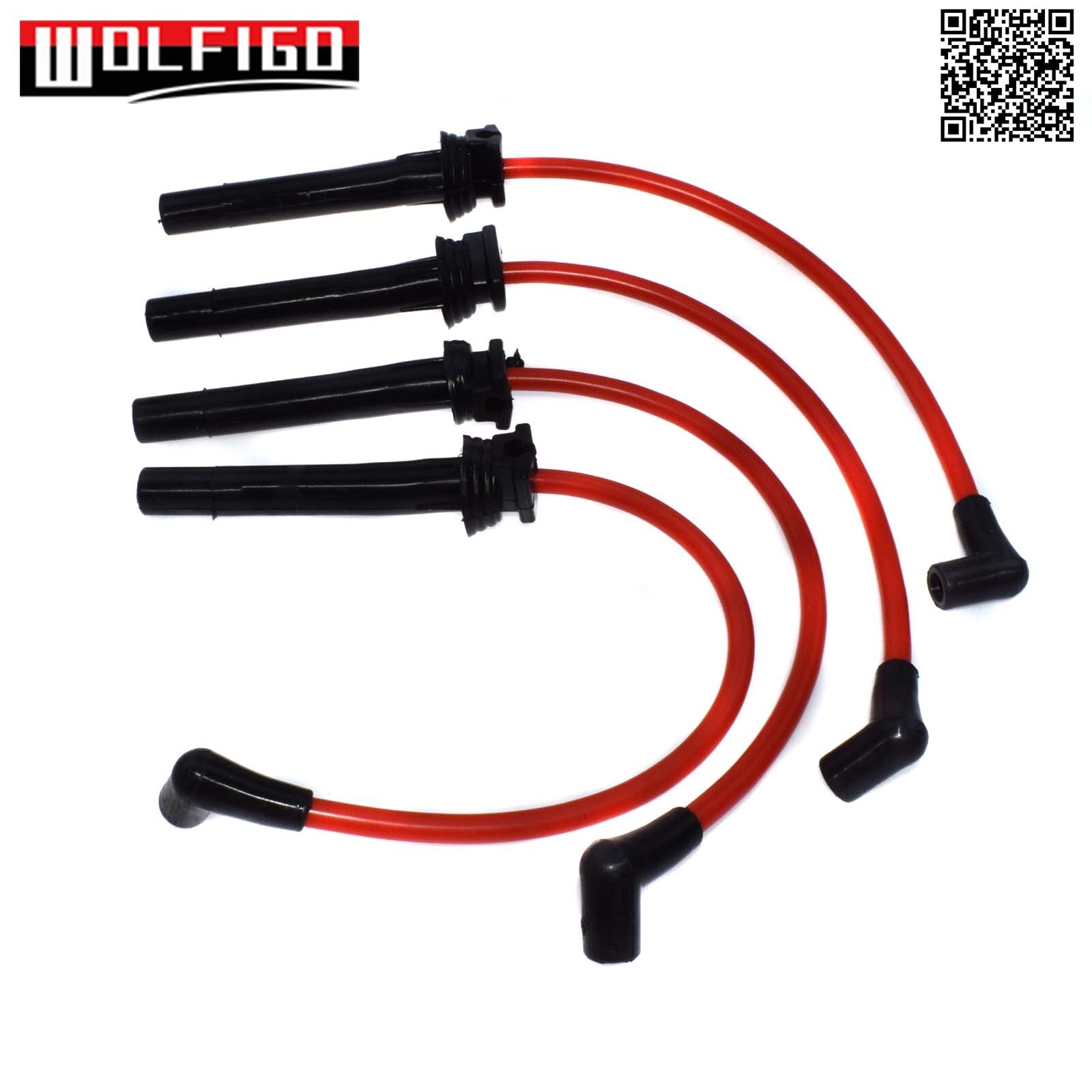 Nuovo 10MM per mini bottaio R50 R53 R52 02-08 impostato di cavi per candele di accensione 12127513032,12127513033, 12127513034, 12127513035