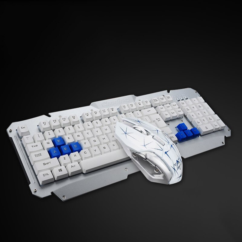 HK1600 2.4GHz Wireless Gaming Keyboard And mouse Set Mechanical Feel Keyboard Waterproof Multimedia Keyboard Mute Gaming Mouse