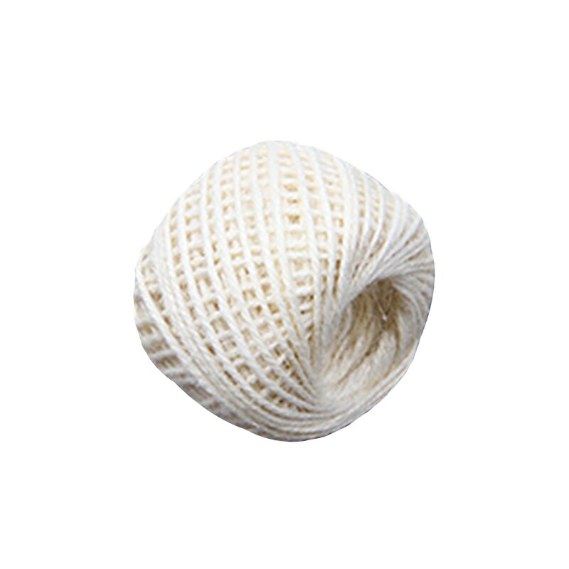 50m Natural Twine Cord Jute Linen Rope DIY String Gardening Cord Art Crafts Macrame Packing Home Textiles: 8