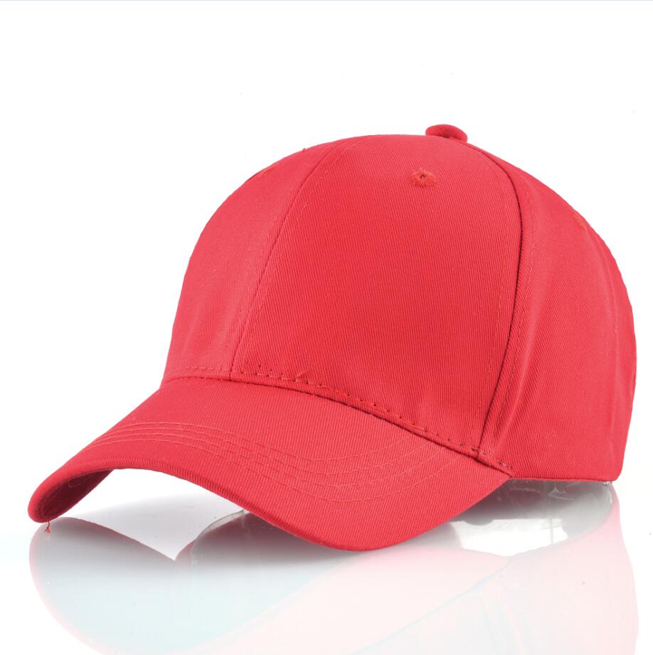 Baseballowy dla obu płci czapki dla mężczyzn kobiety 100% bawełna stałe czapki tirówki czarna czapka typu Snapback kości Mosculino na wolnym powietrzu zwykły regulowana czapka golfowa: Red2