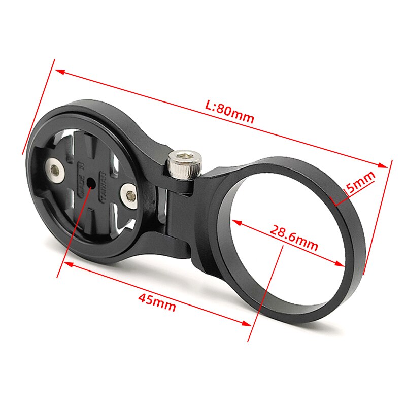 Road Fiets Mountainbike Fietsen Aluminium Ultralight Computer Stopwatch Snelheidsmeter Stem Mount Houder Voor Garmin Bryton Wahoo