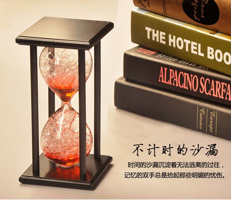 Magic Glas Bubble Zandloper Tijd Kantoor Accessoires Zandloper Kamer Decoratie Accessoires Meisje Student Desk Decoratieve