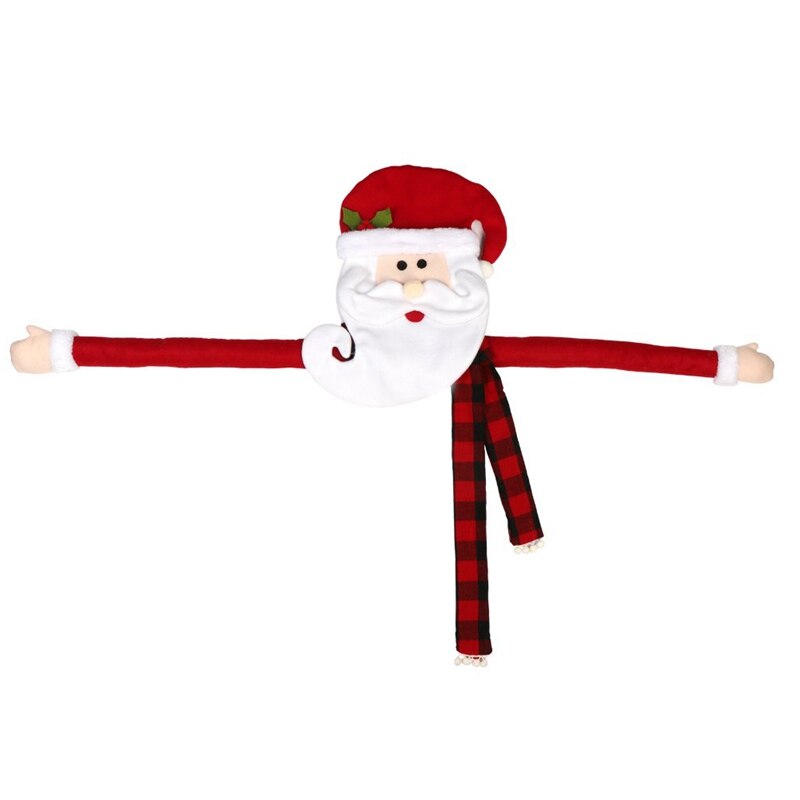 Kerstboom Top Ster Kerstman, Kerstboom Top Decoratie, Hoed Decoratie, Kerstman Kleding Sjaal: Default Title