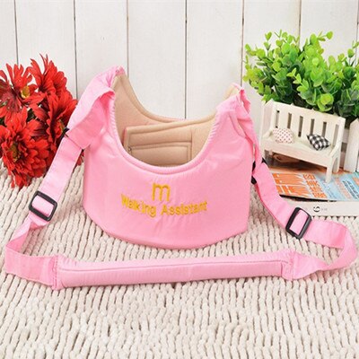 Herbabe Loopstoeltje Voor Baby Peuter Zachte Harness Assistant Rugzak Leash Voor Kind Kids Elastische Baby Leren Lopen Riem: Pink