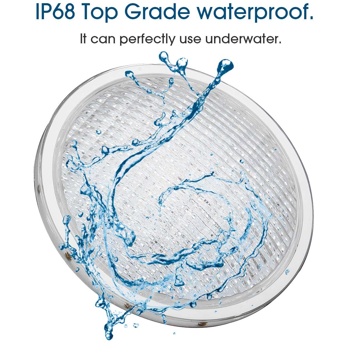 IP68 Led Swimming Pool Light Par56 Led Waterproof Underwater Light 36W RGB+Remote Controller Pond Lights AC DC 12V Piscina