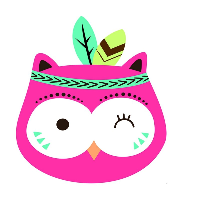 Scandinavische stijl thuisbureaudecoratie voor kinderen cartoon hout plastic bord dier: C