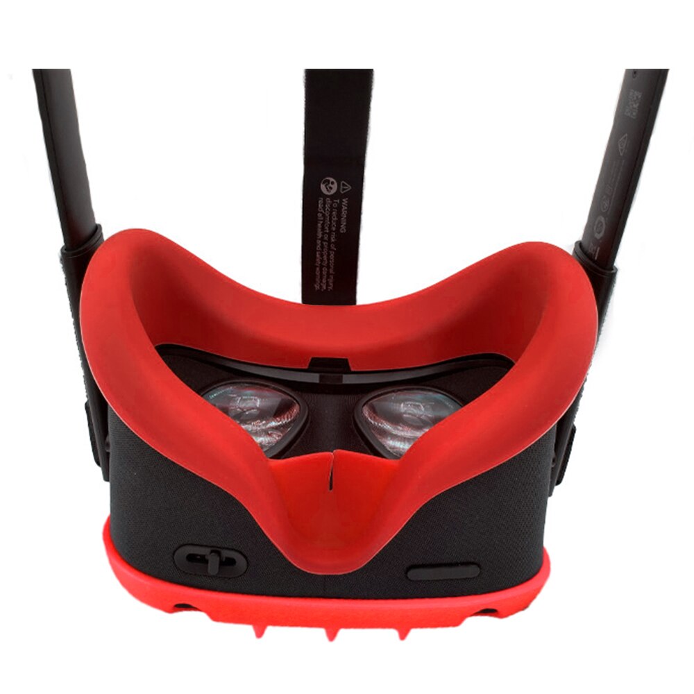 2 in 1 VR Front Face Portective Cover &amp; Interfacial Face Pad Cover Silicone for Oculus Quest Headset