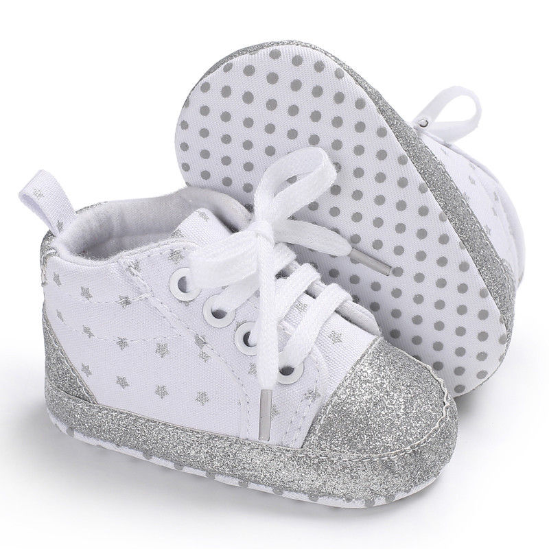 Pasgeborenen Jongens Meisjes Zachte Zool Schoenen Baby Laarzen Anti-slip Sneakers 0-18 M