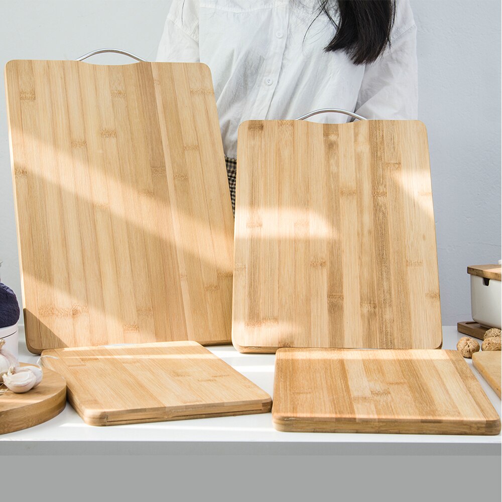 Planche à découper suspendue en bambou, blocs à découper en bois, Outil Rectangle Accessoires de cuisine durables et antidérapants Planche à découper, vendu par unié