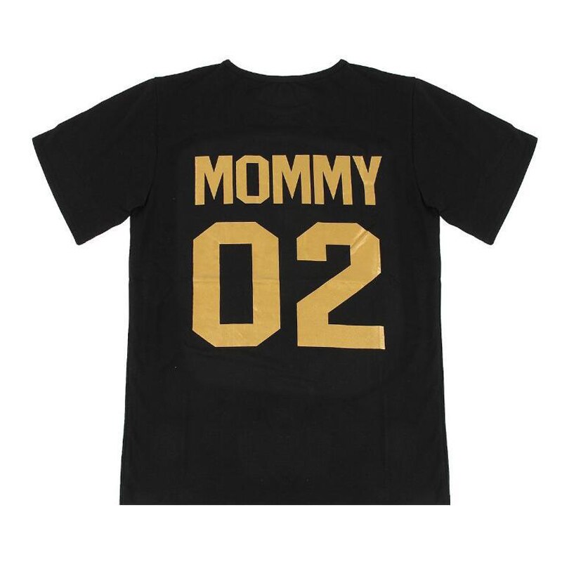 BEKE MATA Familie Bijpassende Kleding Zomer Brief Print Familie Look Vader Moeder Dochter Zoon T-shirt Set Familie Kleding