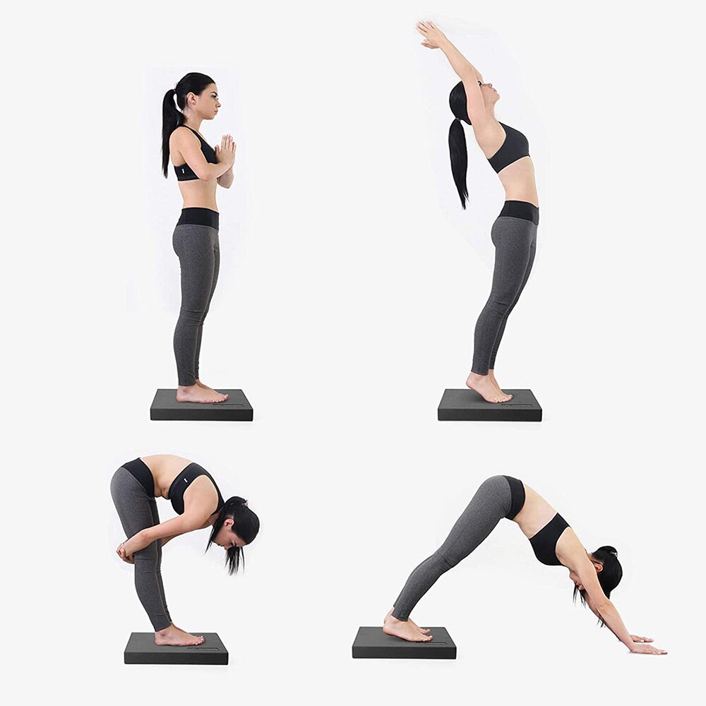 Soft Balance Pad TPE Yoga Mat Foam Exercise Pad Thick Balance Cushion Fitness Yoga Pilates Balance Board for Physical Therapy