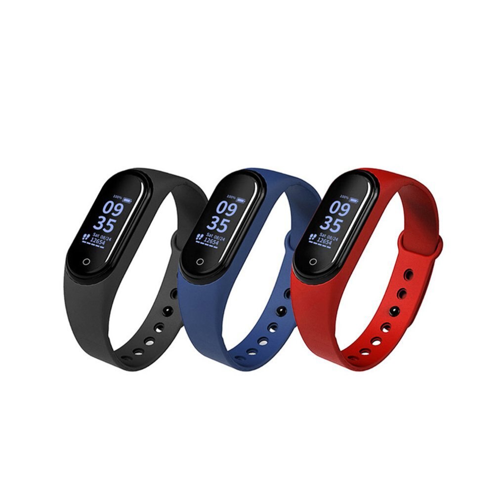 M5 M4 Smart Band Sport Fitness Armband Horloge Fitness Tracker Smartband Bloeddruk Hartslagmeter Waterdicht Polsbandje