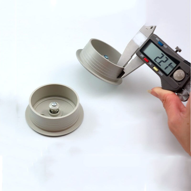 1PCS ABS Wire Hole Covers Grommet Cable Hole Cover Furniture Hardware Plastic Line Holder For Computer Desk Table 80mm