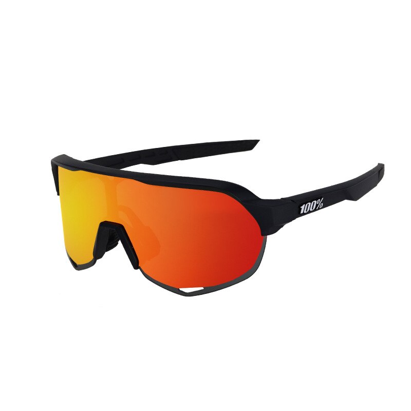 Sport Fietsen Bril Mannen Vrouwen 3Lens UV400 Gepolariseerde Fiets Bril Rijden Bescherming Goggles Eyewear: white label