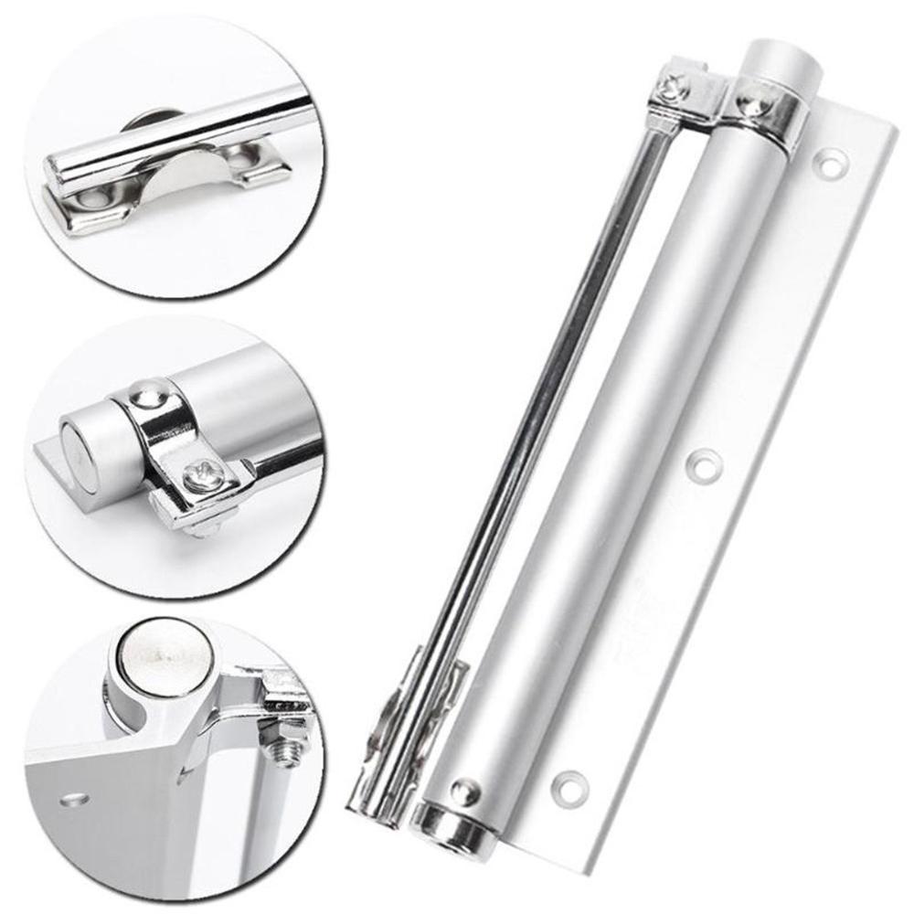 Door Closer Single Spring Strength Adjustable Surface Mounted Stainless Steel Automatic Closing Fire Rated Door Hardware QE