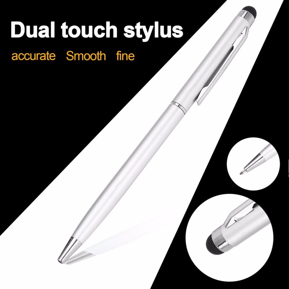 LESHP 2 in1 stylet à écran tactile capacitif et stylo à bille pour iPad 2 3 pour iPhone 4 4S