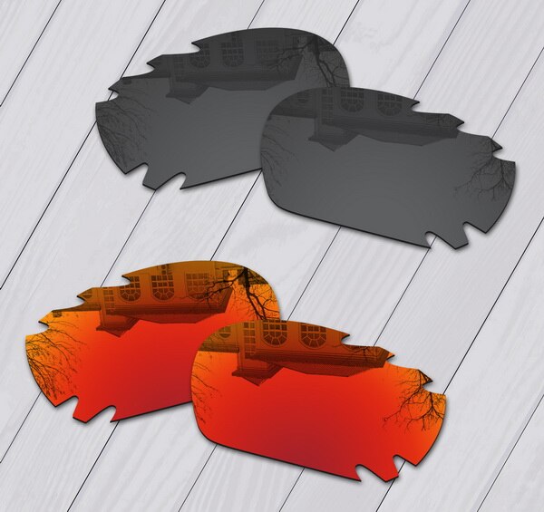 EOS Polarisierte Verbesserte Ersatz Linsen für Oakley Kieferknochen entlüftet Sonnenbrille-Mehrere Wahl