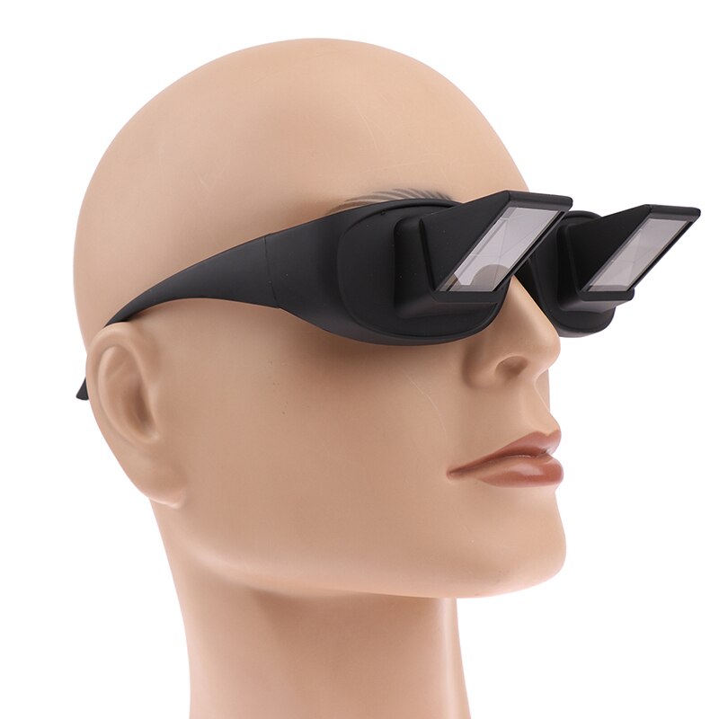 Gafas de visión para cama, gafas de prisma para leer Horizontal