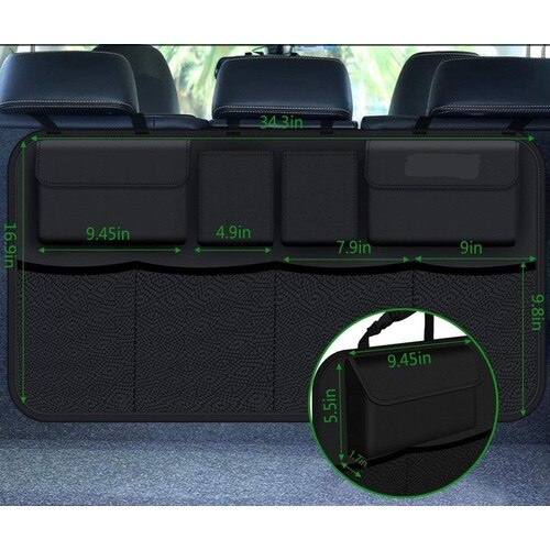 Ankaflex carro/carro/auto intra-bagagem bens organizador bolsa 8 celular
