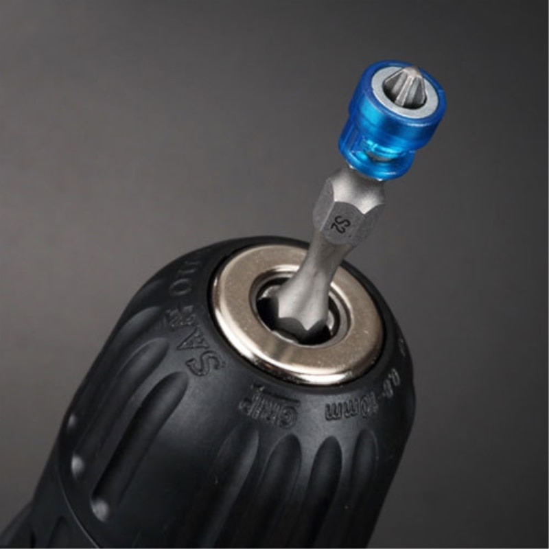 Magnetisk cirkel skruebit elektrisk skruetrækker vedhæftning sekskant phillips mini bore håndværktøjssæt 65/100mm